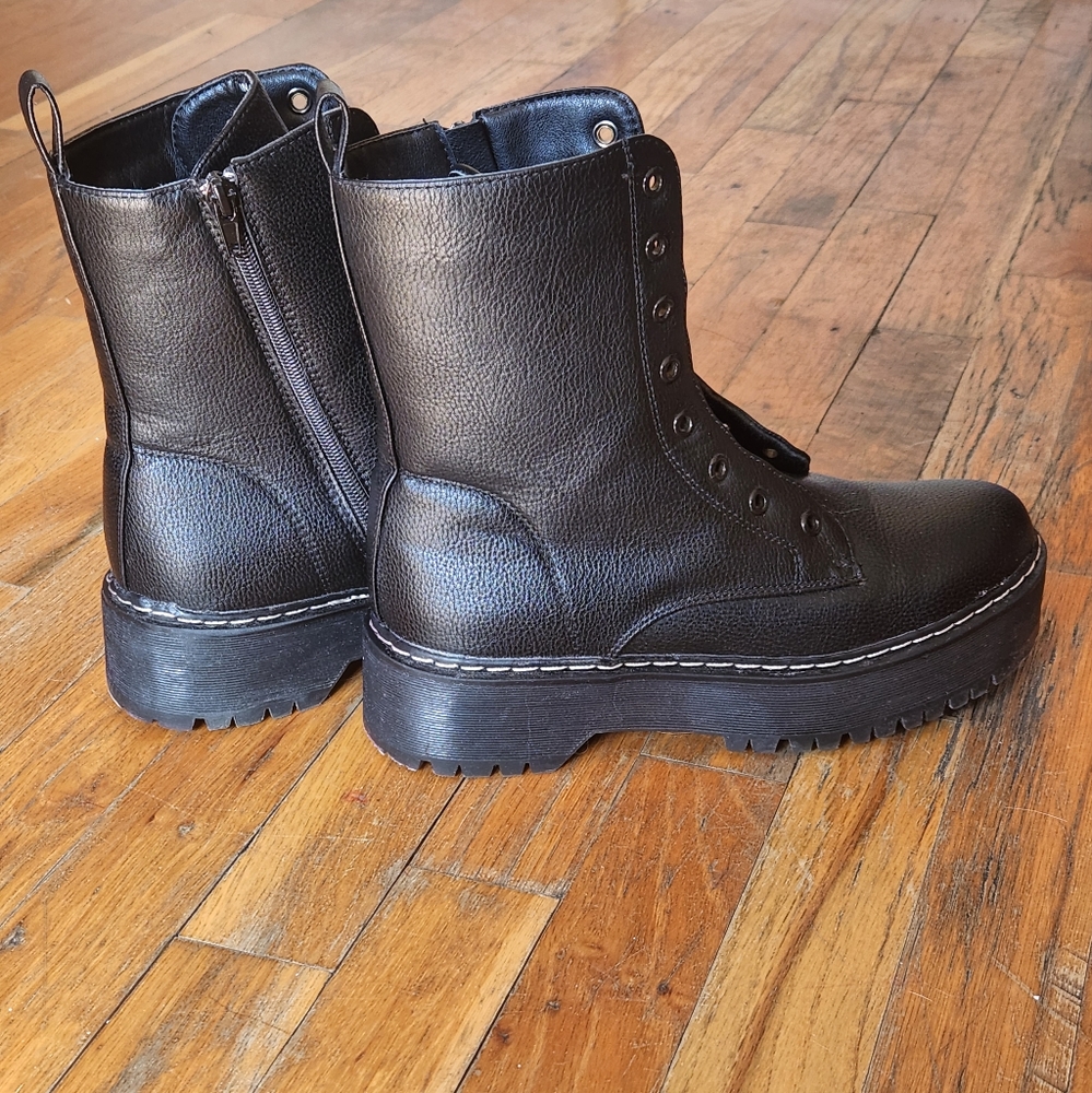Unionbay black boots size 8